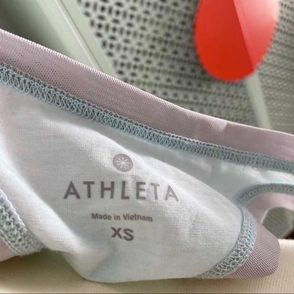Athleta Essence Racerback Tank in Ice Blue / Gray - Picture 5 of 8